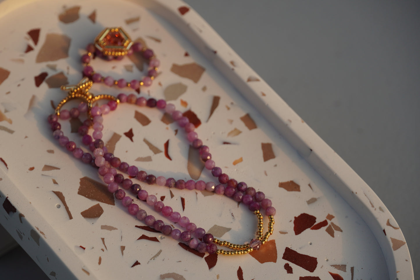 Pink Tourmaline Bracelet