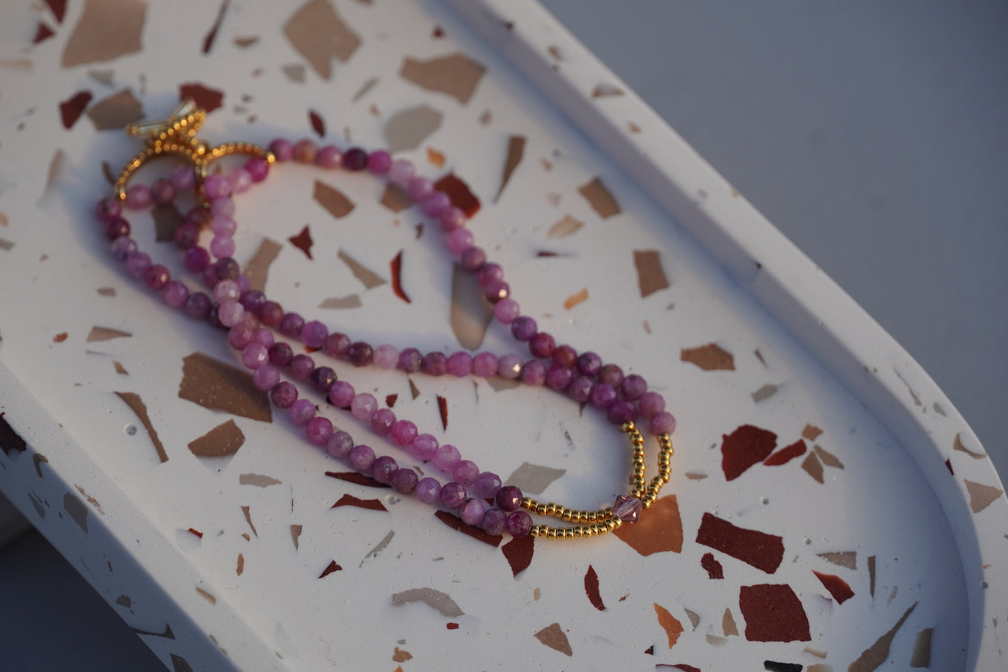 Pink Tourmaline Bracelet