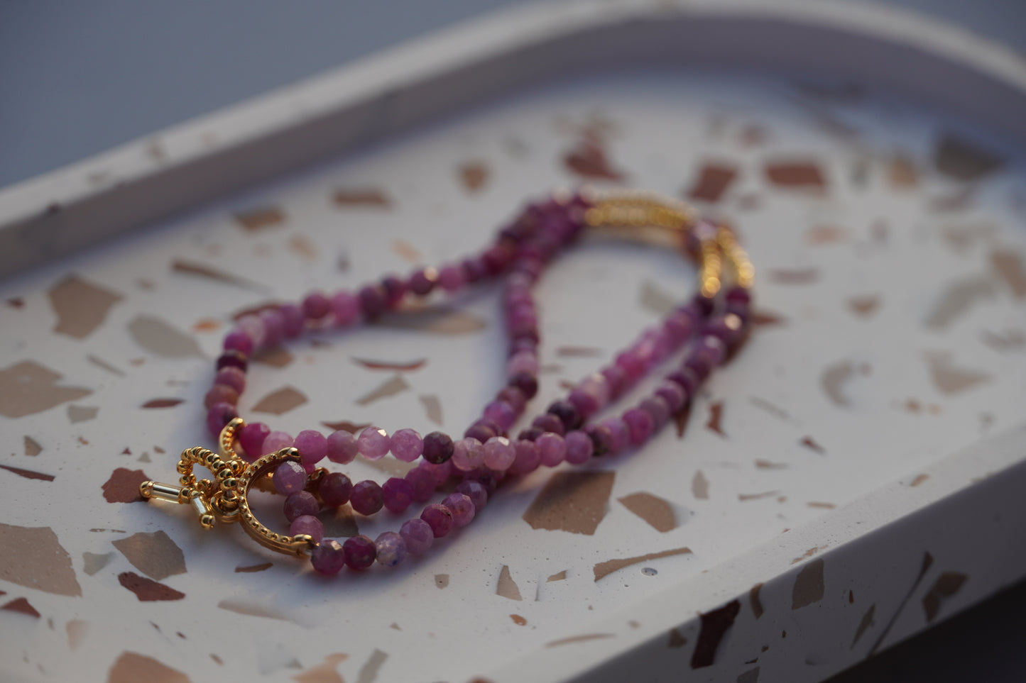 Pink Tourmaline Bracelet