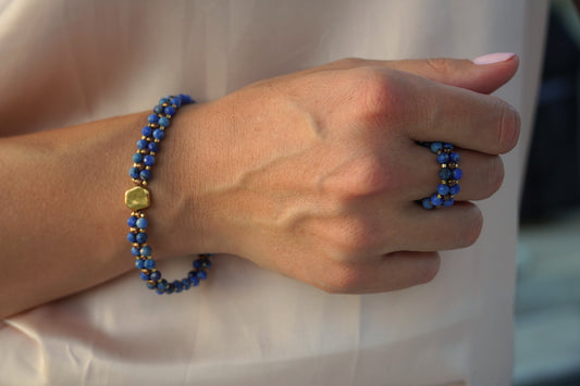 Afghanistan Lapis Lazuli Bracelet