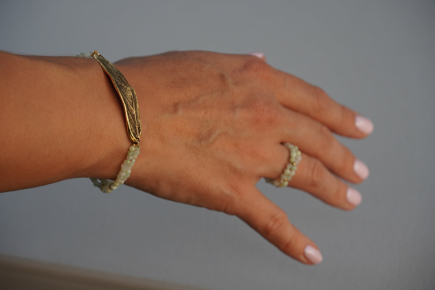 Apple Green Chrysoprase Bracelet