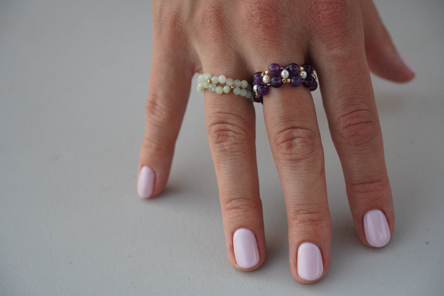 Apple Green Chrysoprase Ring