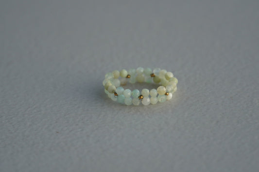 Apple Green Chrysoprase Ring