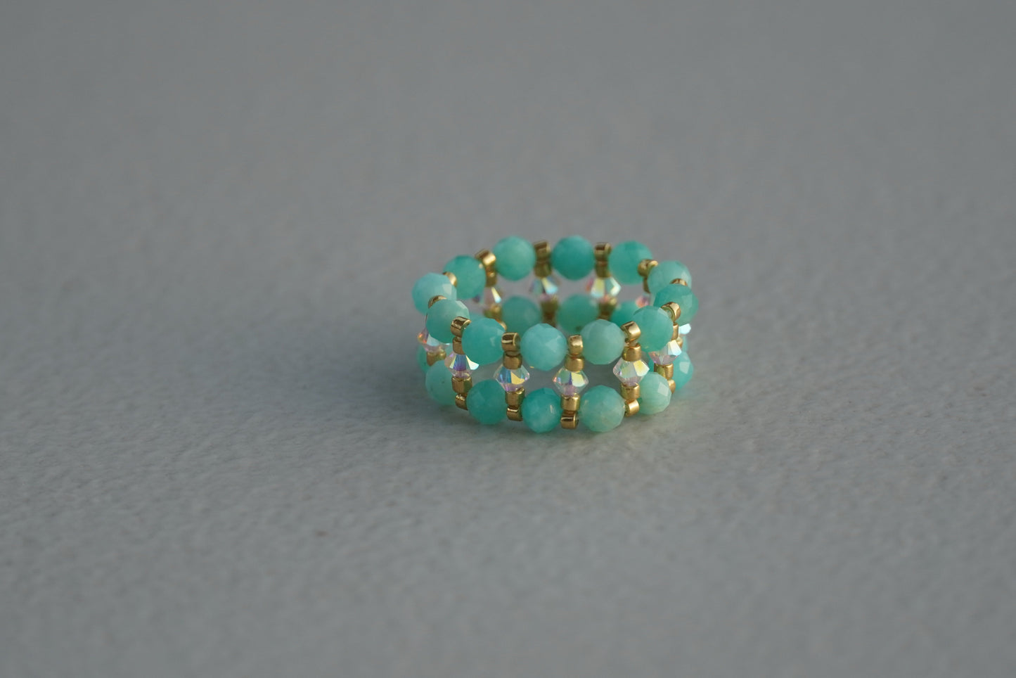 Peruvian Amazonite Ring