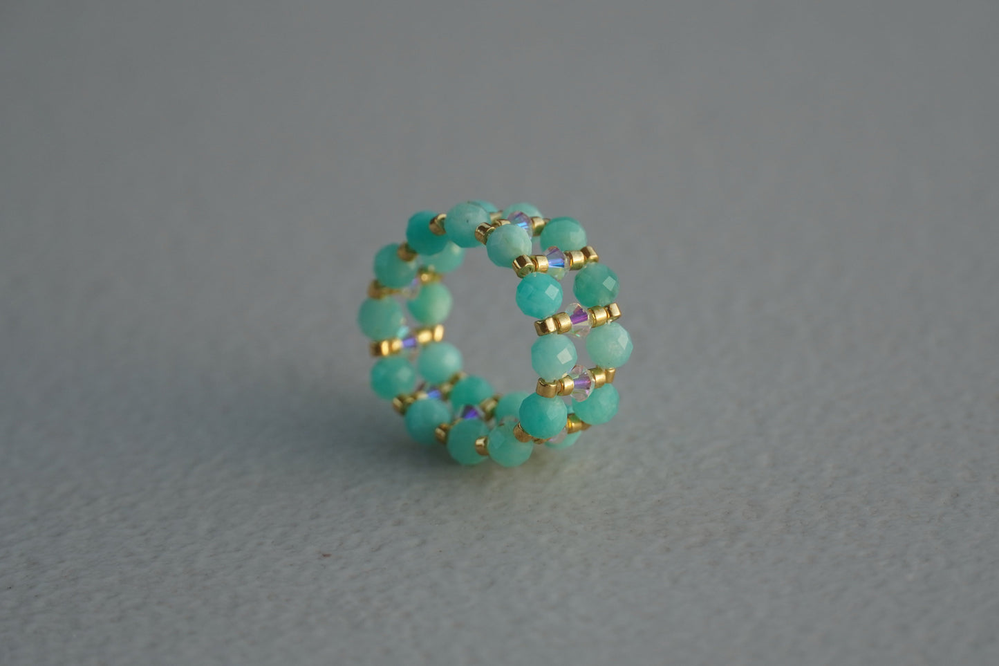 Peruvian Amazonite Ring
