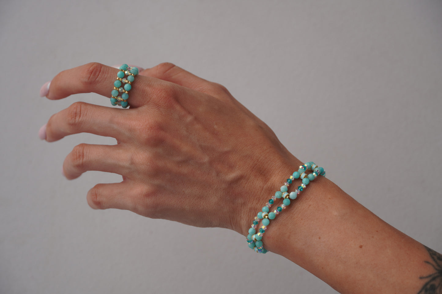 Peruvian Amazonite Ring