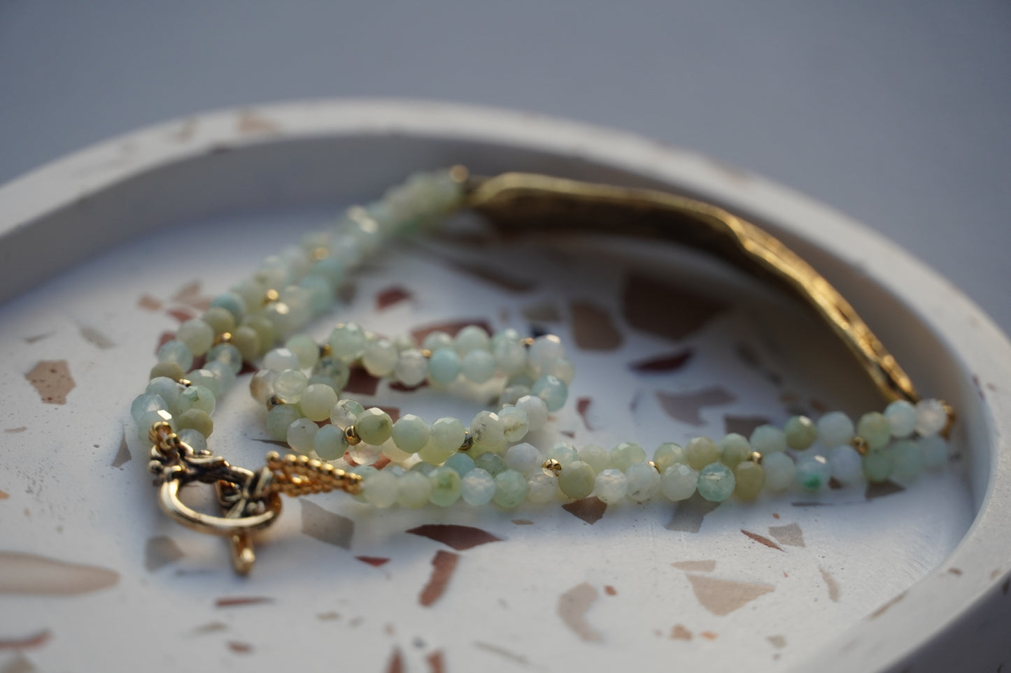 Apple Green Chrysoprase Bracelet