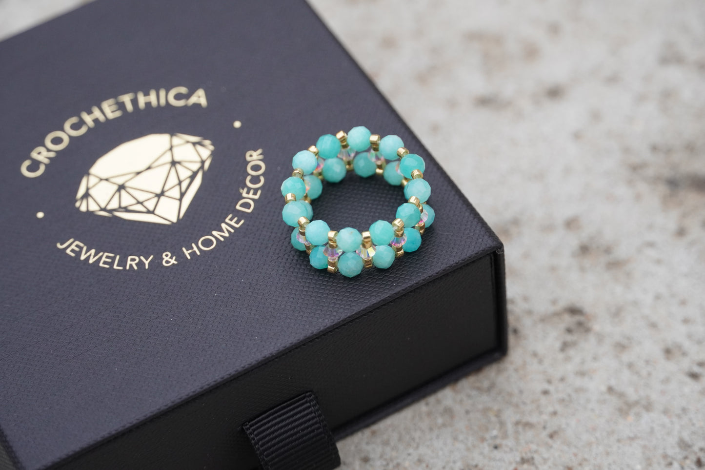 Peruvian Amazonite Ring