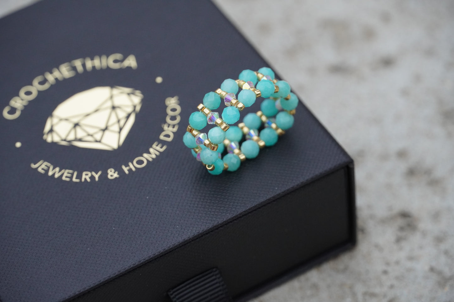 Peruvian Amazonite Ring